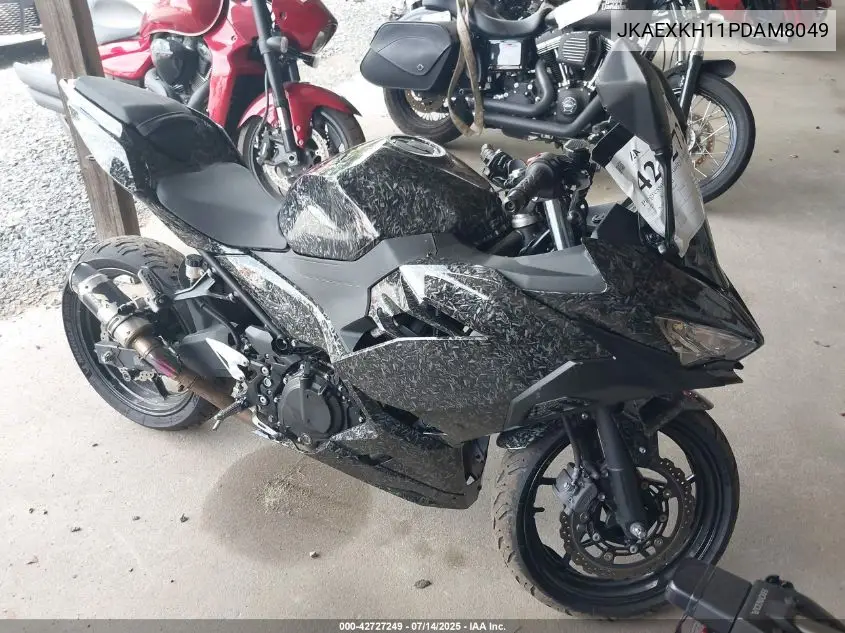2023 Kawasaki Ex400 VIN: JKAEXKH11PDAM8049 Lot: 42727249