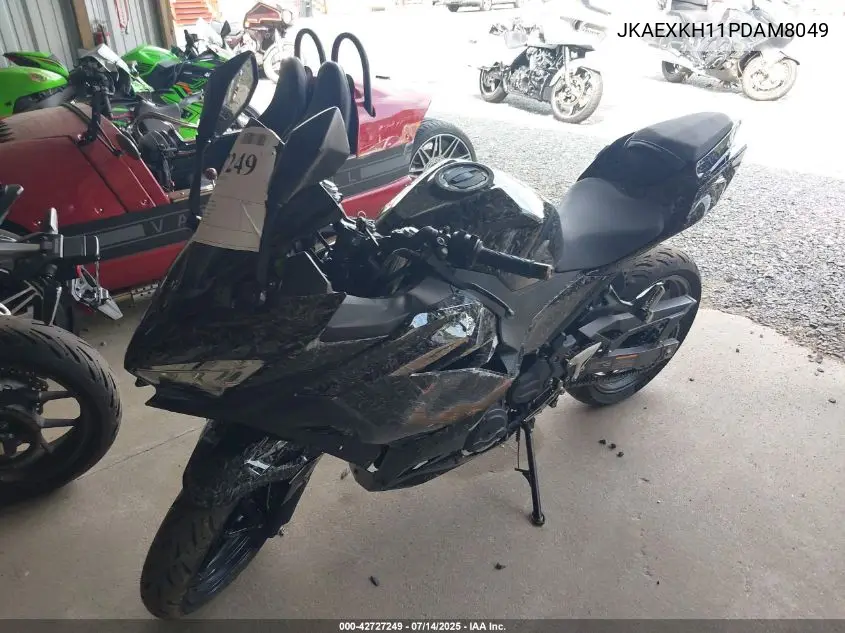 2023 Kawasaki Ex400 VIN: JKAEXKH11PDAM8049 Lot: 42727249