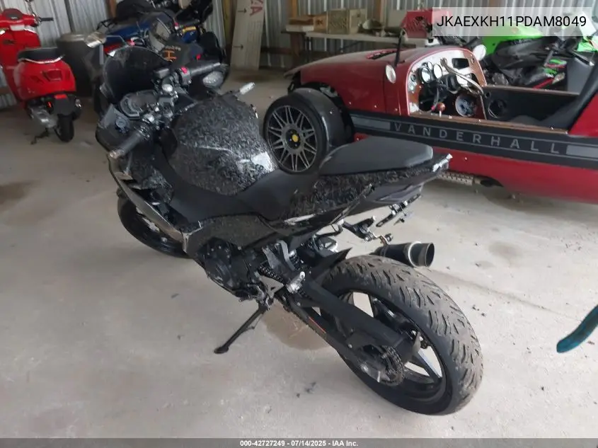 2023 Kawasaki Ex400 VIN: JKAEXKH11PDAM8049 Lot: 42727249