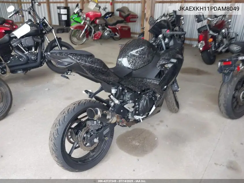 2023 Kawasaki Ex400 VIN: JKAEXKH11PDAM8049 Lot: 42727249