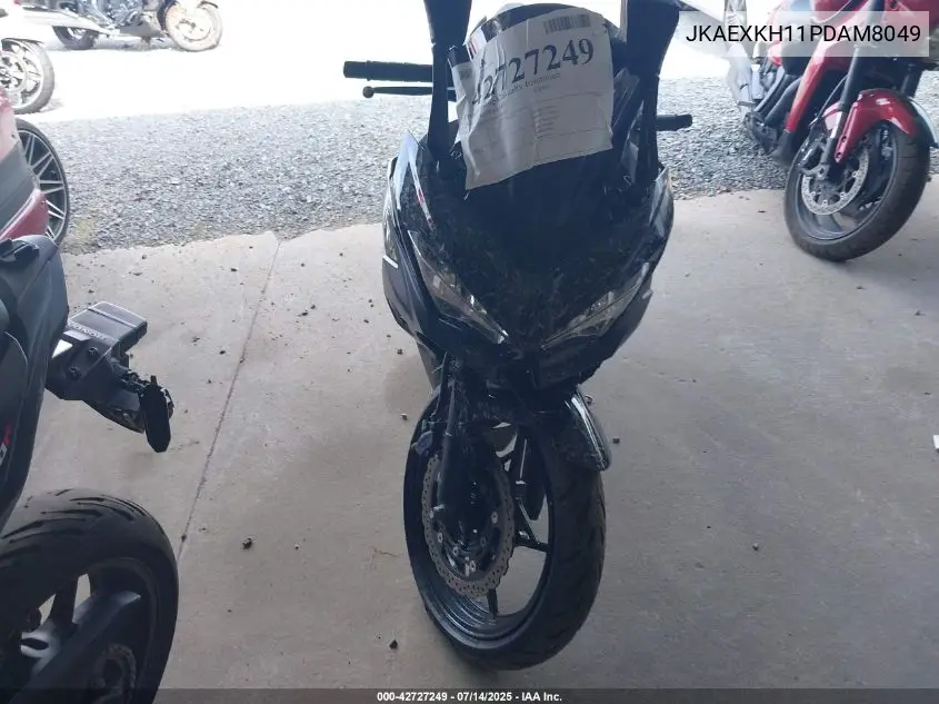 2023 Kawasaki Ex400 VIN: JKAEXKH11PDAM8049 Lot: 42727249