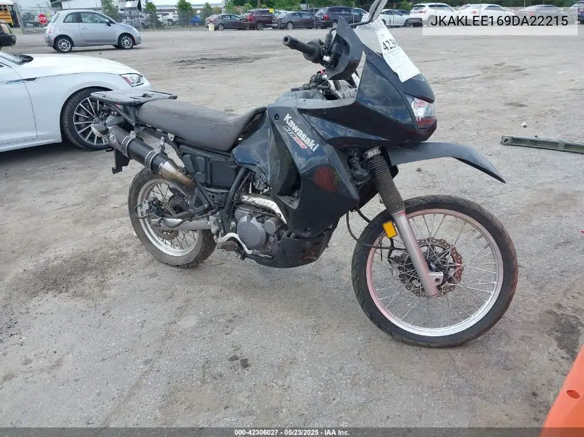 2009 Kawasaki Kl650 E VIN: JKAKLEE169DA22215 Lot: 42306027