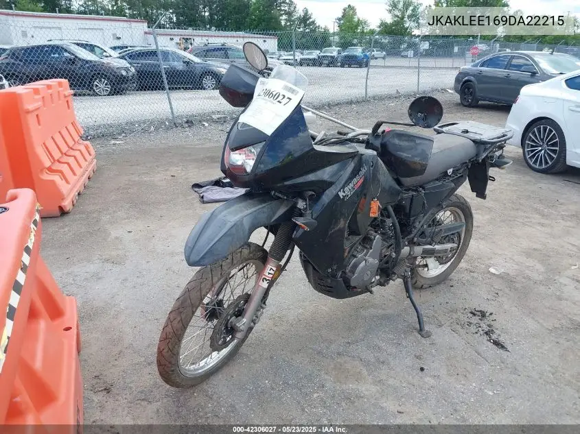 2009 Kawasaki Kl650 E VIN: JKAKLEE169DA22215 Lot: 42306027