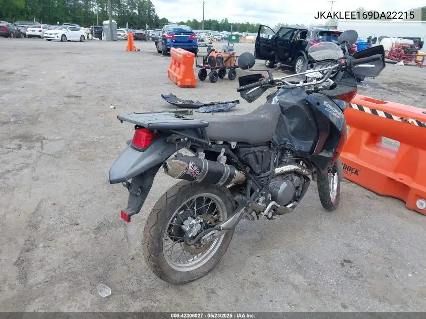 2009 Kawasaki Kl650 E VIN: JKAKLEE169DA22215 Lot: 42306027