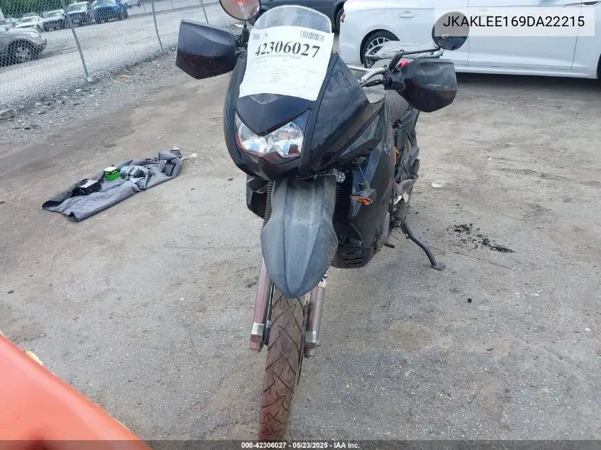 2009 Kawasaki Kl650 E VIN: JKAKLEE169DA22215 Lot: 42306027