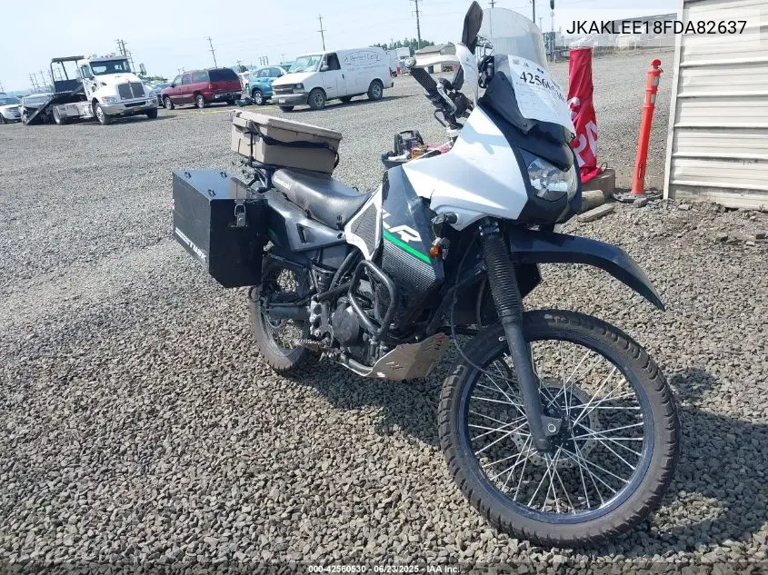 2015 Kawasaki Kl650 E VIN: JKAKLEE18FDA82637 Lot: 42560530