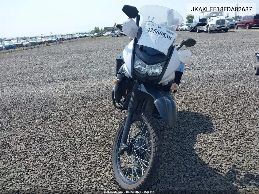 2015 Kawasaki Kl650 E VIN: JKAKLEE18FDA82637 Lot: 42560530