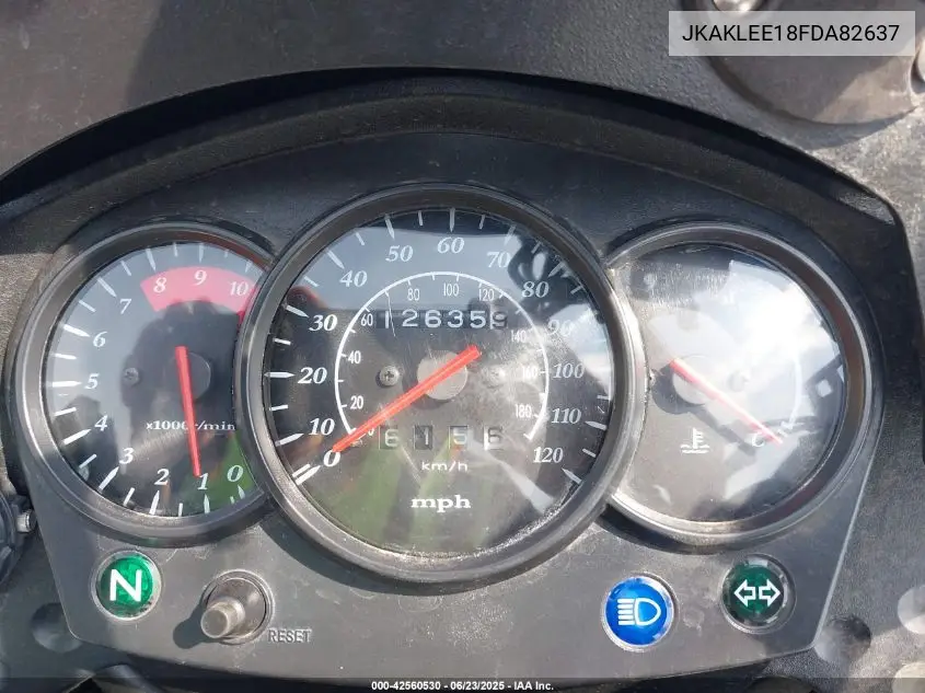 2015 Kawasaki Kl650 E VIN: JKAKLEE18FDA82637 Lot: 42560530