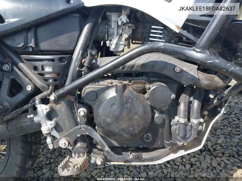 2015 Kawasaki Kl650 E VIN: JKAKLEE18FDA82637 Lot: 42560530