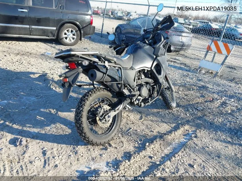 2023 Kawasaki Kl650 H VIN: ML5KLEH1XPDA19035 Lot: 41212552