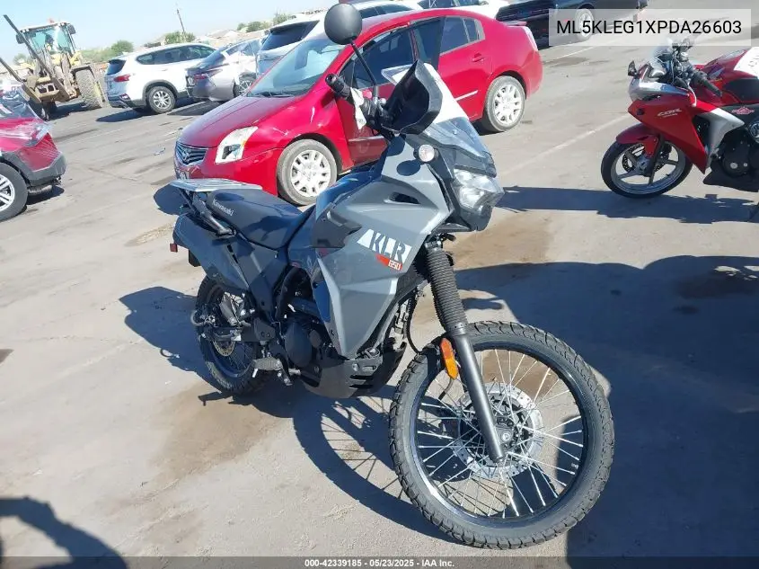 2023 Kawasaki Kl650 G VIN: ML5KLEG1XPDA26603 Lot: 42339185