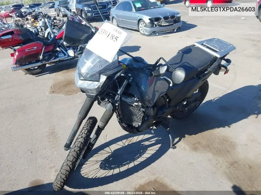2023 Kawasaki Kl650 G VIN: ML5KLEG1XPDA26603 Lot: 42339185