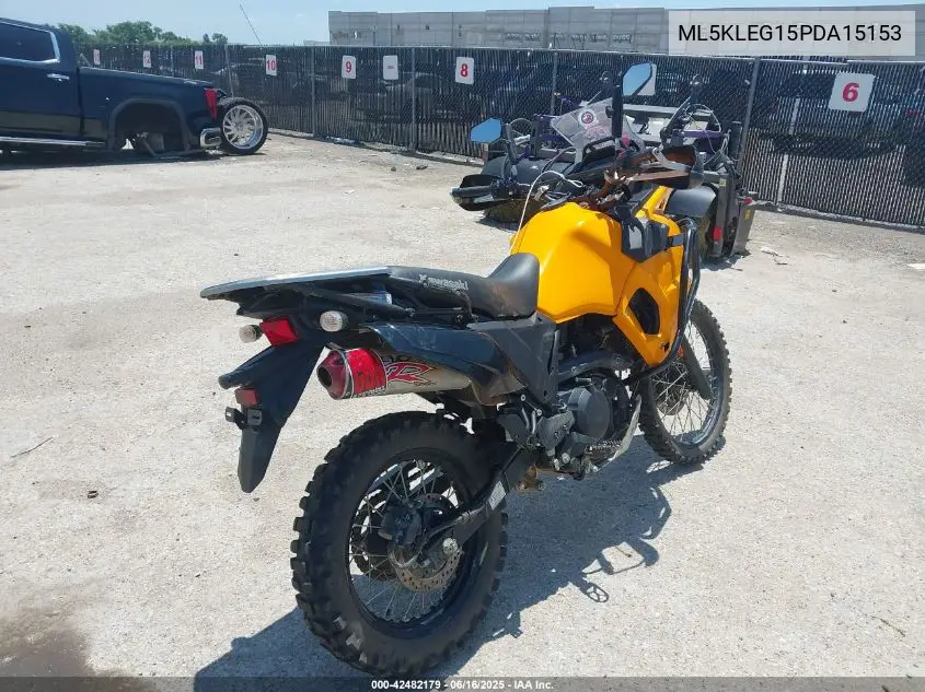 2023 Kawasaki Kl650 G VIN: ML5KLEG15PDA15153 Lot: 42482179