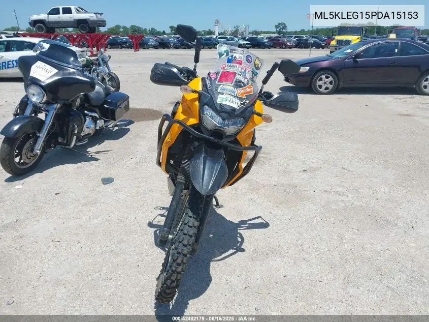 2023 Kawasaki Kl650 G VIN: ML5KLEG15PDA15153 Lot: 42482179
