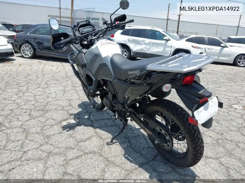 2023 Kawasaki Kl650 G VIN: ML5KLEG1XPDA14922 Lot: 42580682
