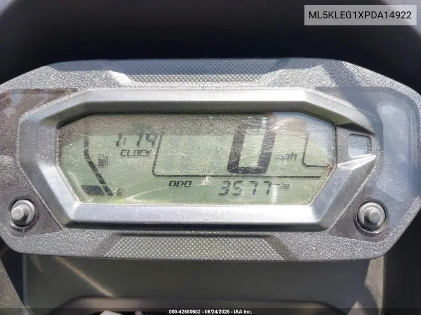 2023 Kawasaki Kl650 G VIN: ML5KLEG1XPDA14922 Lot: 42580682