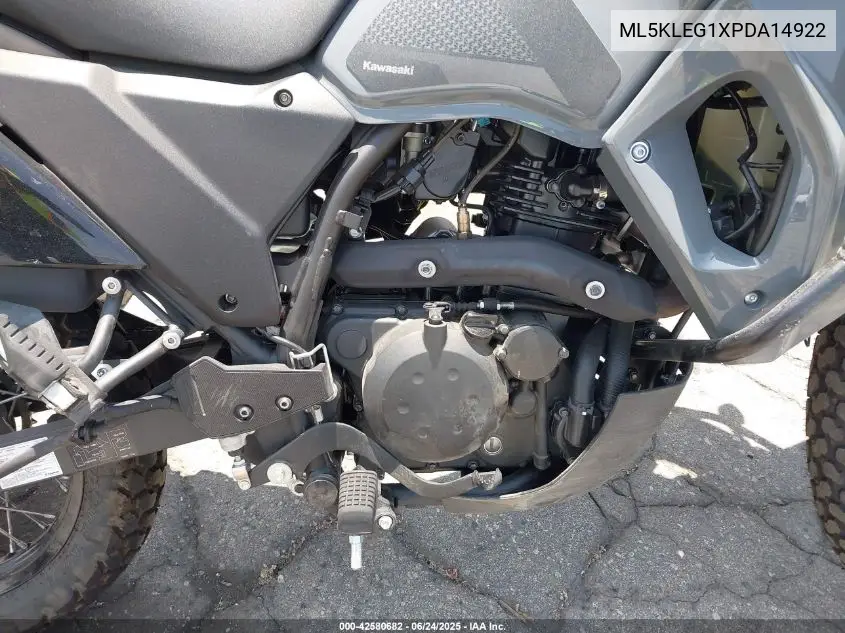 2023 Kawasaki Kl650 G VIN: ML5KLEG1XPDA14922 Lot: 42580682