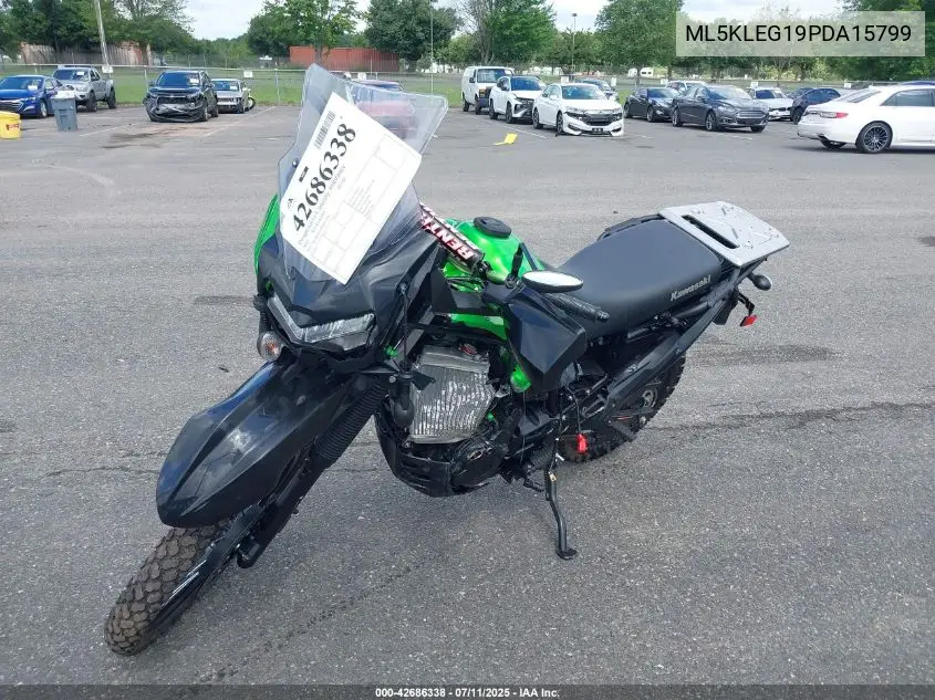 2023 Kawasaki Kl650 G VIN: ML5KLEG19PDA15799 Lot: 42686338