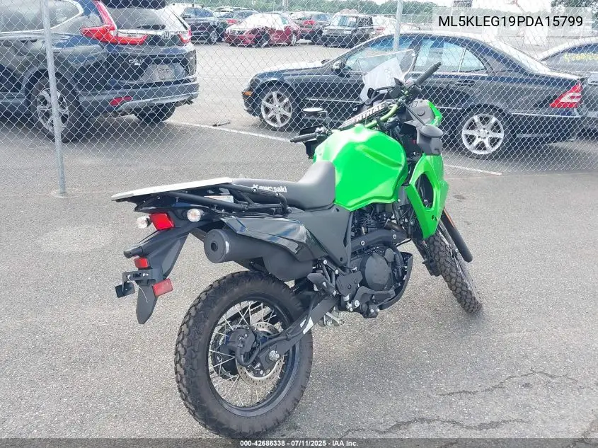2023 Kawasaki Kl650 G VIN: ML5KLEG19PDA15799 Lot: 42686338