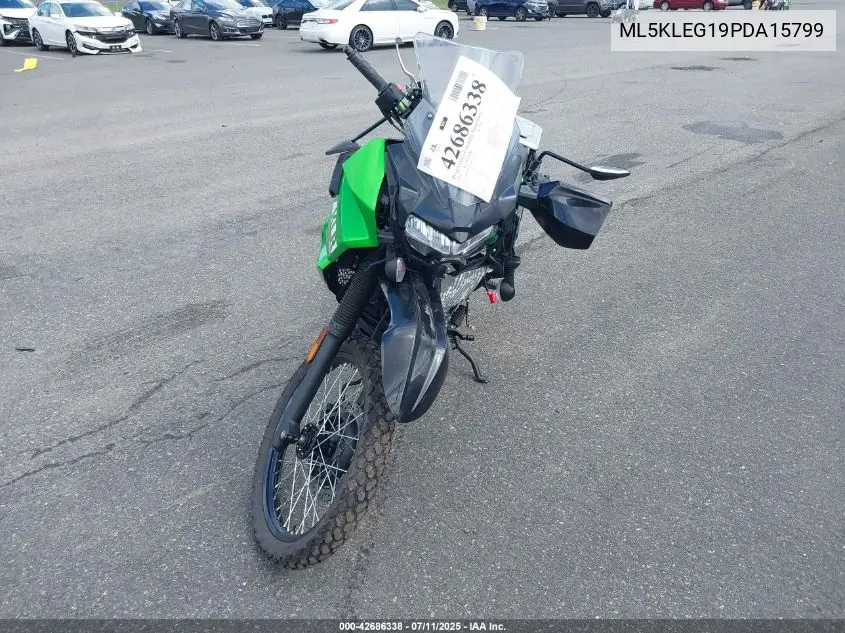 2023 Kawasaki Kl650 G VIN: ML5KLEG19PDA15799 Lot: 42686338