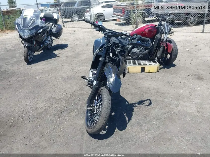 2021 Kawasaki Klx300 E VIN: ML5LXBE11MDA05614 Lot: 42620396