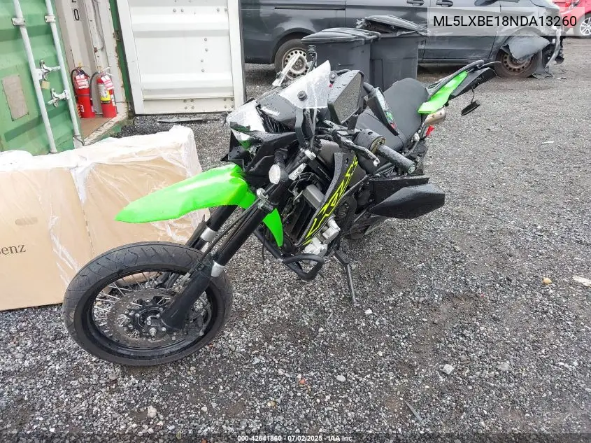 2022 Kawasaki Klx300 E VIN: ML5LXBE18NDA13260 Lot: 42641860