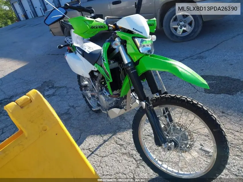 2023 Kawasaki Klx300 D VIN: ML5LXBD13PDA26390 Lot: 42344875