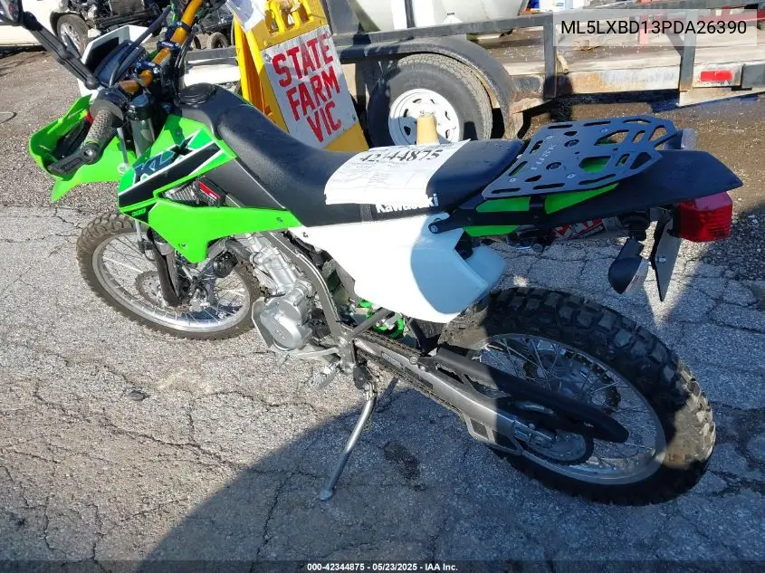 2023 Kawasaki Klx300 D VIN: ML5LXBD13PDA26390 Lot: 42344875