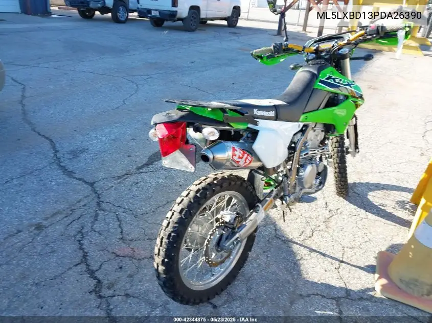 2023 Kawasaki Klx300 D VIN: ML5LXBD13PDA26390 Lot: 42344875
