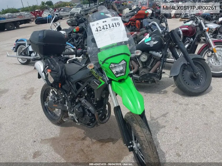 2023 Kawasaki Klx230 S VIN: MH4LXCS17PJP00261 Lot: 42421419