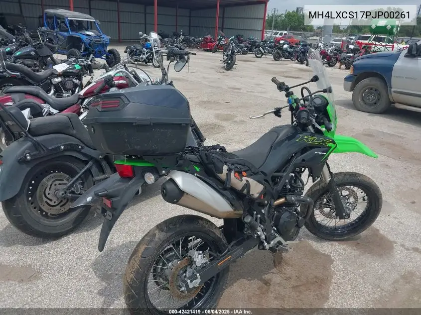 2023 Kawasaki Klx230 S VIN: MH4LXCS17PJP00261 Lot: 42421419