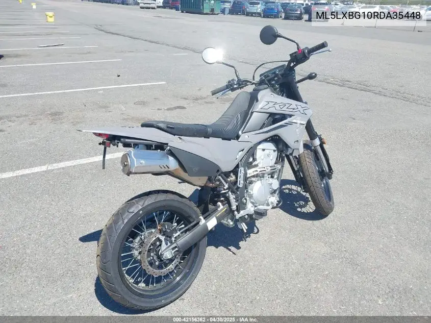 2024 Kawasaki Klx300 S VIN: ML5LXBG10RDA35448 Lot: 42156362
