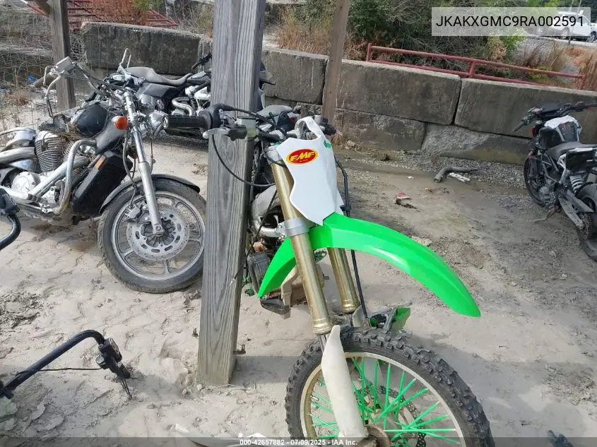 2024 Kawasaki Kx450 M VIN: JKAKXGMC9RA002591 Lot: 42657882