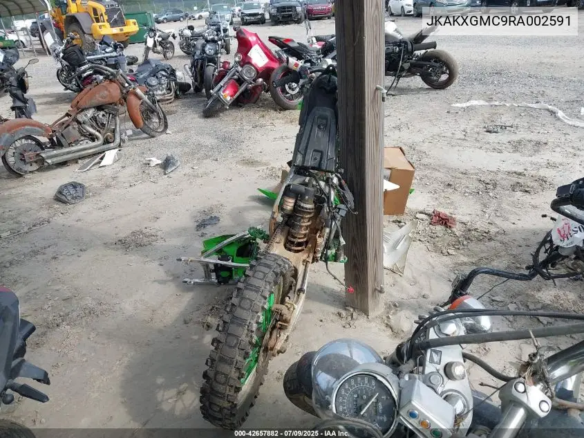 2024 Kawasaki Kx450 M VIN: JKAKXGMC9RA002591 Lot: 42657882