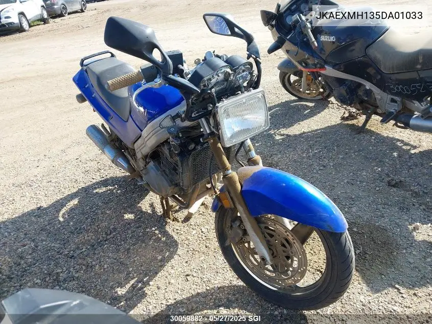 2005 Kawasaki Ex250 H VIN: JKAEXMH135DA01033 Lot: 30059882