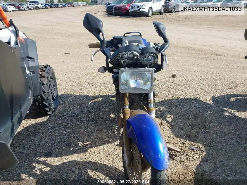2005 Kawasaki Ex250 H VIN: JKAEXMH135DA01033 Lot: 30059882