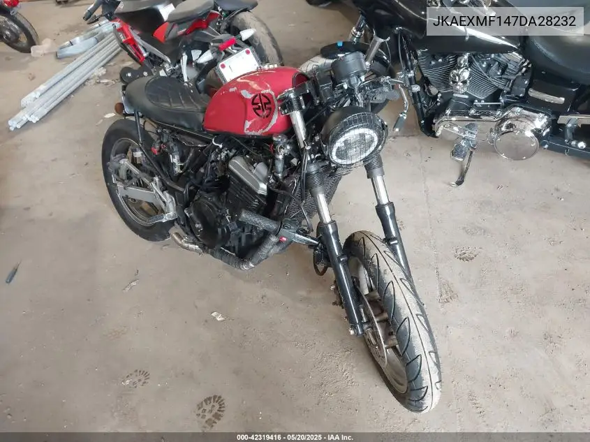 2007 Kawasaki Ex250 F VIN: JKAEXMF147DA28232 Lot: 42319416