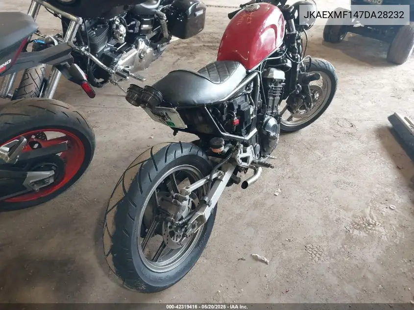 2007 Kawasaki Ex250 F VIN: JKAEXMF147DA28232 Lot: 42319416
