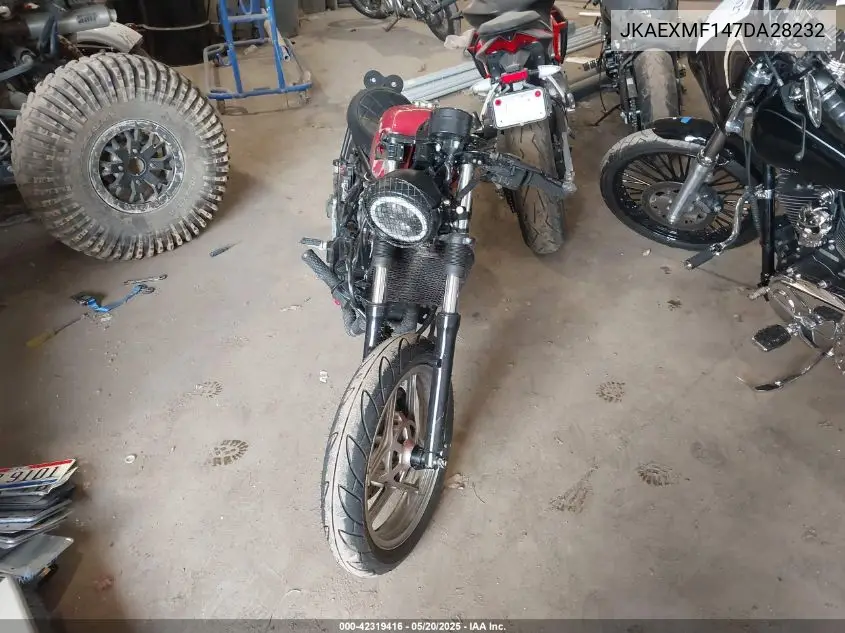 2007 Kawasaki Ex250 F VIN: JKAEXMF147DA28232 Lot: 42319416