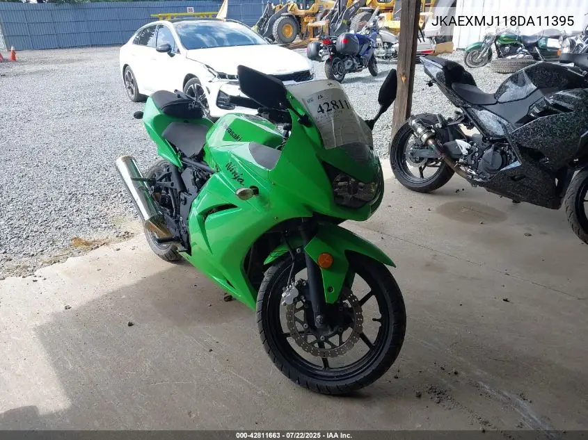2008 Kawasaki Ex250 J VIN: JKAEXMJ118DA11395 Lot: 42811663