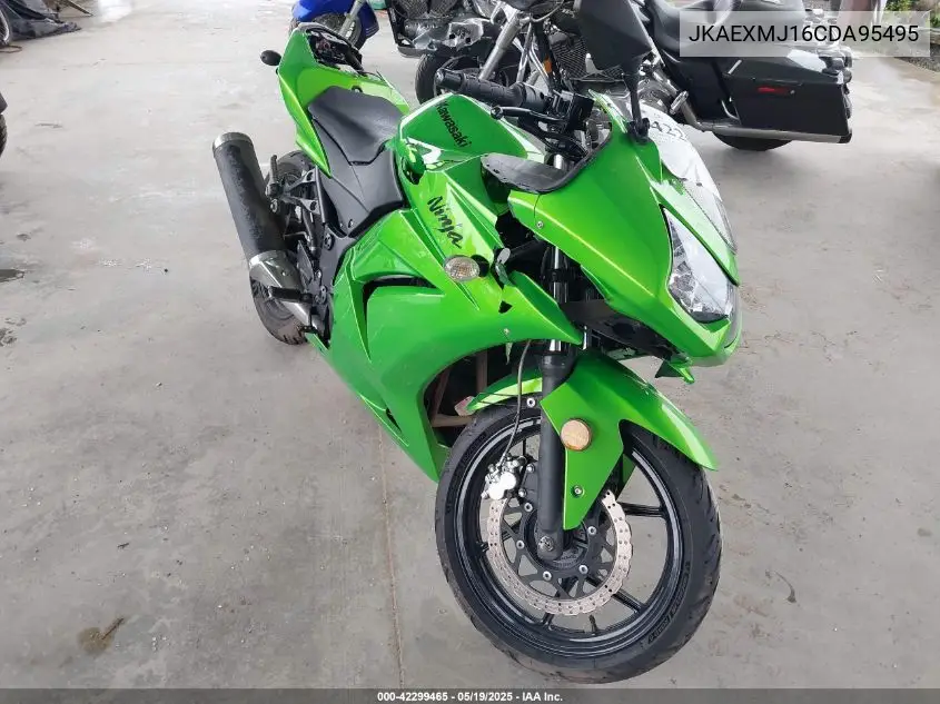 2012 Kawasaki Ex250 J VIN: JKAEXMJ16CDA95495 Lot: 42299465