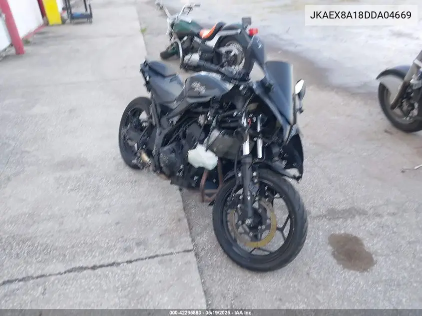 2013 Kawasaki Ex300 A VIN: JKAEX8A18DDA04669 Lot: 42295883