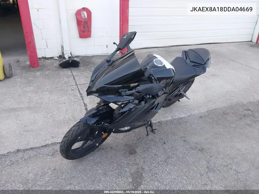 2013 Kawasaki Ex300 A VIN: JKAEX8A18DDA04669 Lot: 42295883
