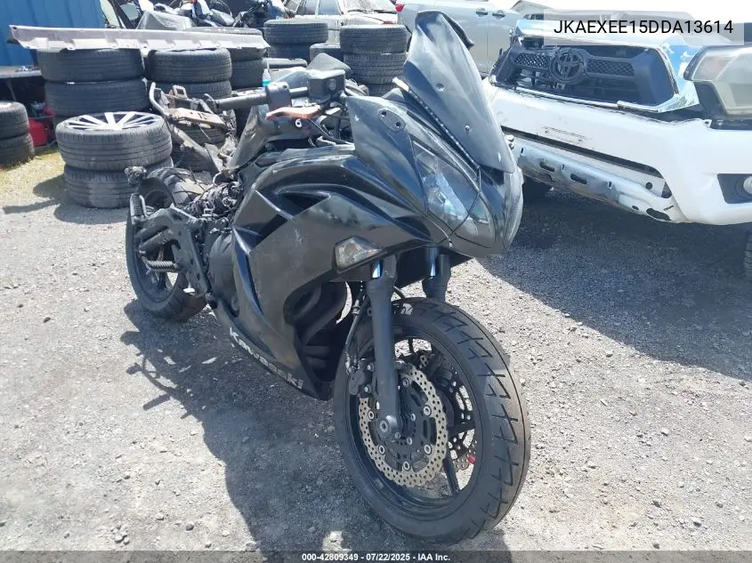 2013 Kawasaki Ex650 E VIN: JKAEXEE15DDA13614 Lot: 42809349