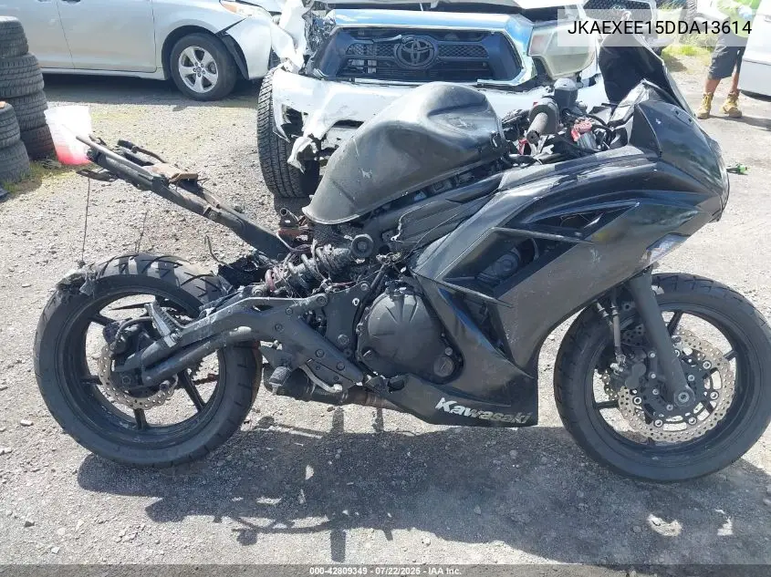 2013 Kawasaki Ex650 E VIN: JKAEXEE15DDA13614 Lot: 42809349
