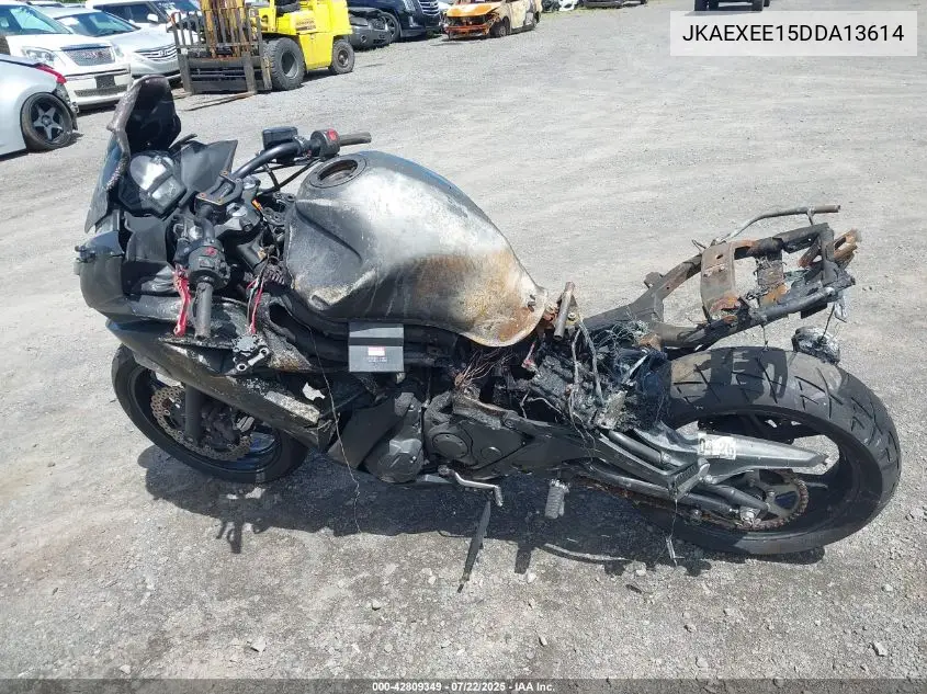 2013 Kawasaki Ex650 E VIN: JKAEXEE15DDA13614 Lot: 42809349