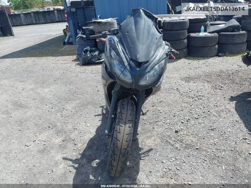2013 Kawasaki Ex650 E VIN: JKAEXEE15DDA13614 Lot: 42809349
