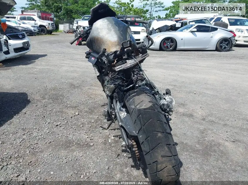 2013 Kawasaki Ex650 E VIN: JKAEXEE15DDA13614 Lot: 42809349
