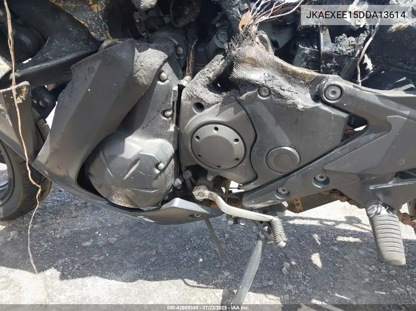 2013 Kawasaki Ex650 E VIN: JKAEXEE15DDA13614 Lot: 42809349