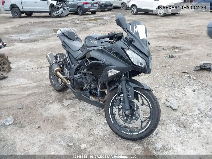 2014 Kawasaki Ex300 A VIN: JKAEX8A14EA004233 Lot: 12348569